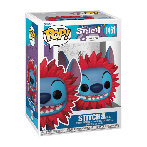 Figurine Funko Pop! Disney Lilo & Stitch Stitch as Simba 1461