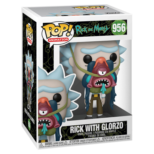 Figurine Funko Pop! Rick and Morty Rick with Glorzo #956