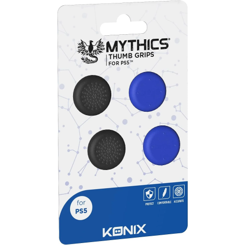 Thumb Grips Manette Konix – Mythics PS5-Noir