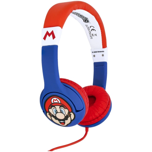 Casque OTL Super Mario Audio pour Enfants-Rouge