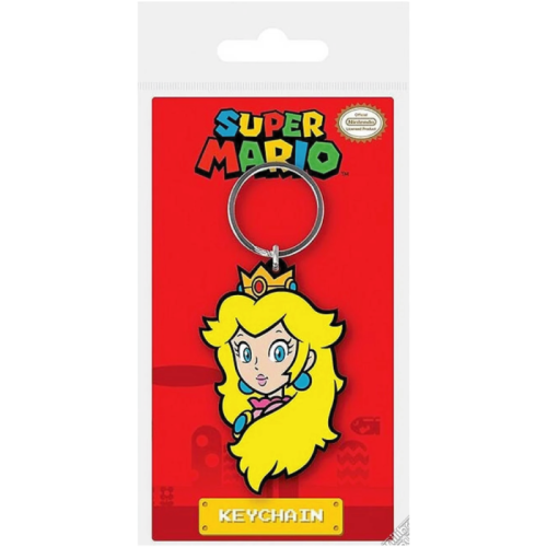 Porte-clés Pêche Princesse Caoutchouc 6cm