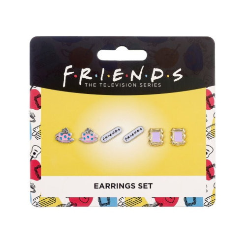 Friends – Set de 3 Paires de Boucles d'Oreilles