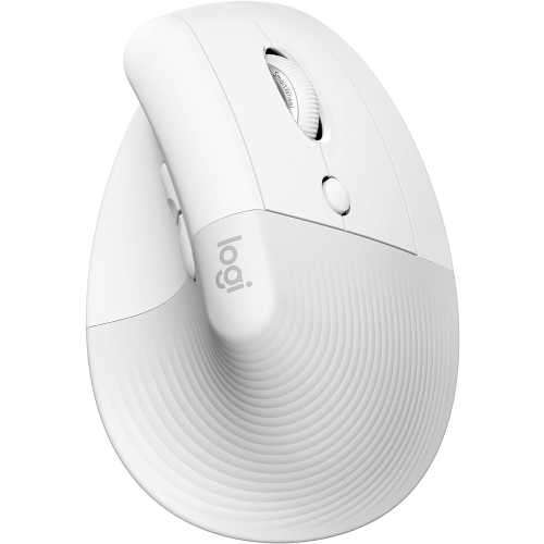 Souris Logitech Lift Vertical Ergonomic-Blanc