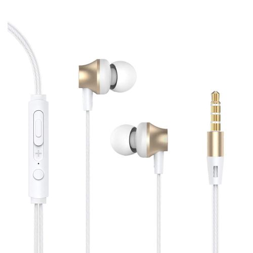 Écouteurs Intra-auriculaires avec Micro-Blanc