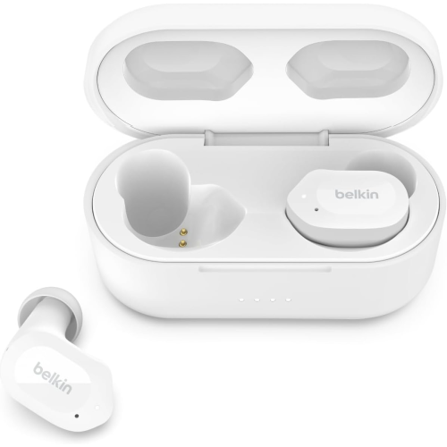 Écouteurs Belkin SoundForm Play-Blanc