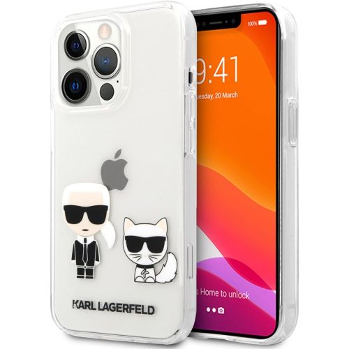 Coque Silicone Karl Lagerfeld pour iPhone 13 Pro