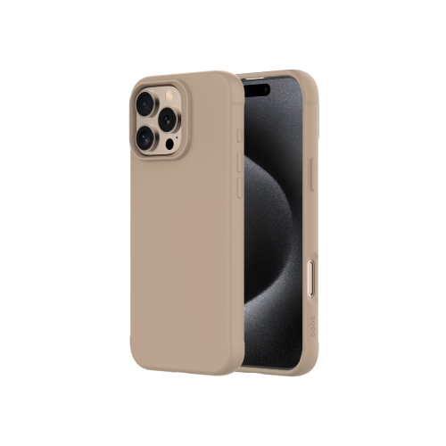 Coque QDOS Hybride Drop pour iPhone 16 Pro-Beige
