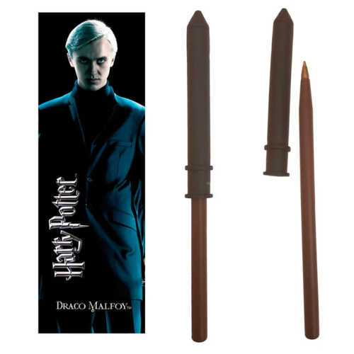 Stylo + Marque Pages Draco Malefoy Harry Potter 