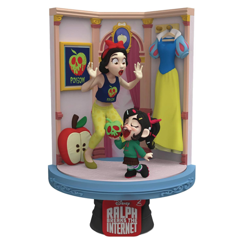 Figurine Blanche-Neige & Vanellope Ralph 2 D-Stage 15 cm