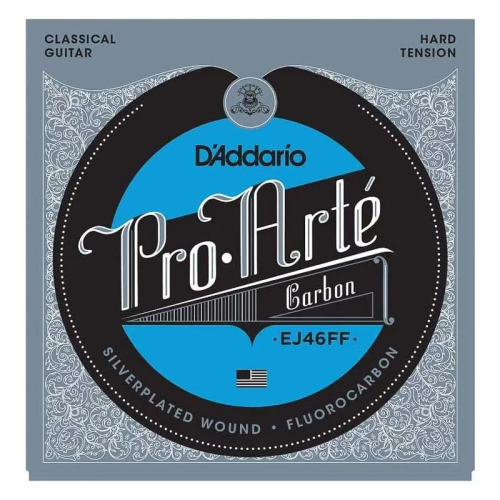 Jeu de cordes pour guitare classique D'Addario Pro-Arté Carbon EJ46FF – Tirant fort