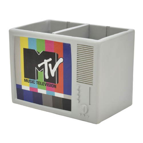 Pot à Crayons 3D MTV Logo rétro