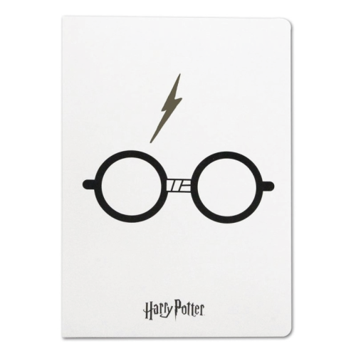 Cahier A5 Harry Potter Lunettes et Éclair