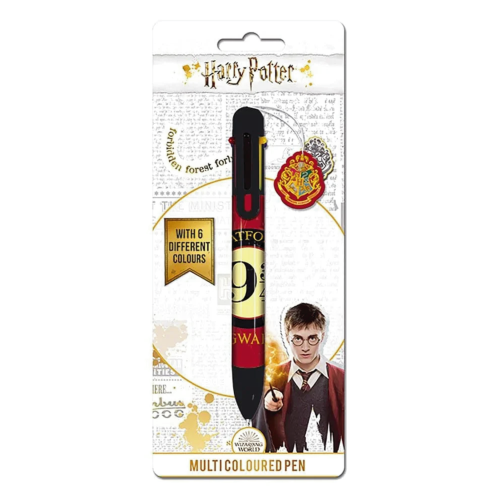 Stylo Bille 6 Couleurs Harry Potter Voie 9¾