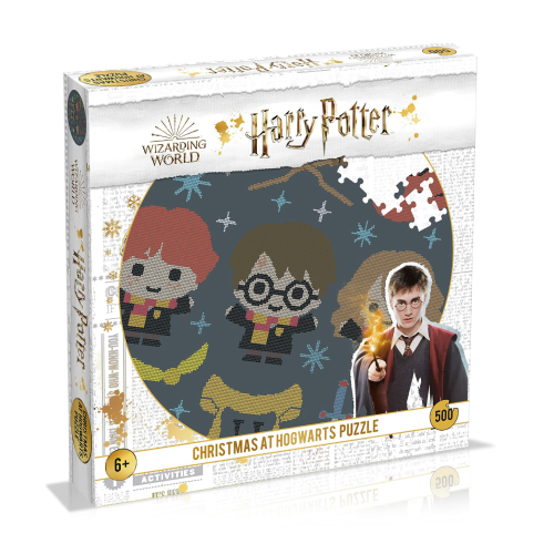 Puzzle 500 Pièces Harry Potter Un Noël à Poudlard