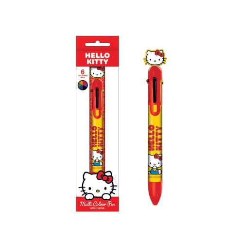 Stylo Bille Multicolore Hello Kitty
