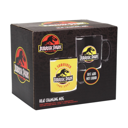 Mug Thermoréactif Jurassic Park Logo