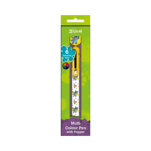 Stylo Bille Multicolore Lilo & Stitch