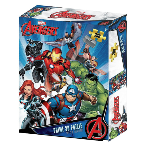 Puzzle Lenticulaire Marvel Personnages Avengers