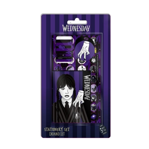 Set de Papeterie Mercredi Addams