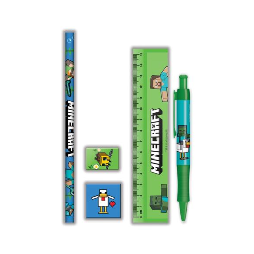 Set de Papeterie Minecraft