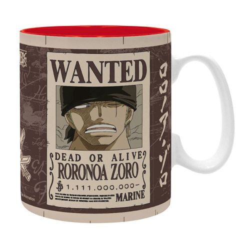 Mug One Piece Zoro Wanted