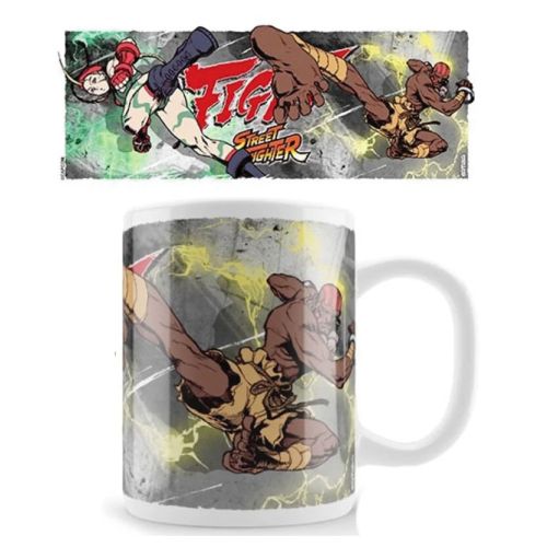 Mug Street Fighter Cammy Fight Dhalsim