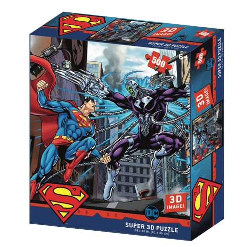 Puzzle Prime 3D DC Comics Superman vs Brainiac