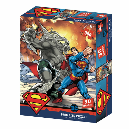 Puzzle Prime 3D Superman vs Doomsday