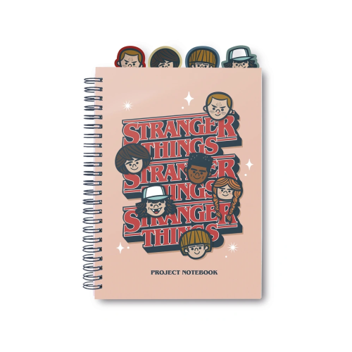 Carnet A5 Stranger Things avec Intercalaires