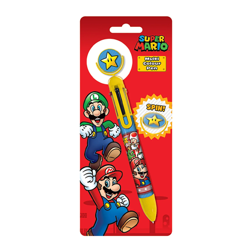 Stylo Bille Multicolore Super Mario Core Burst