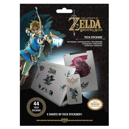 Pack d'Autocollants The Legend of Zelda Breath of the Wild