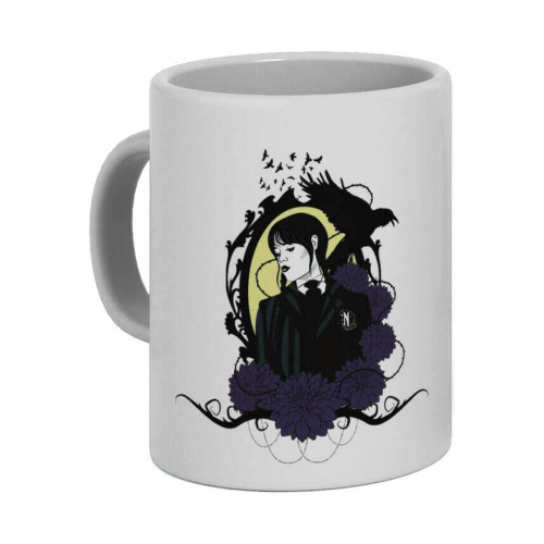 Mug Mercredi Addams Portrait Sublimation