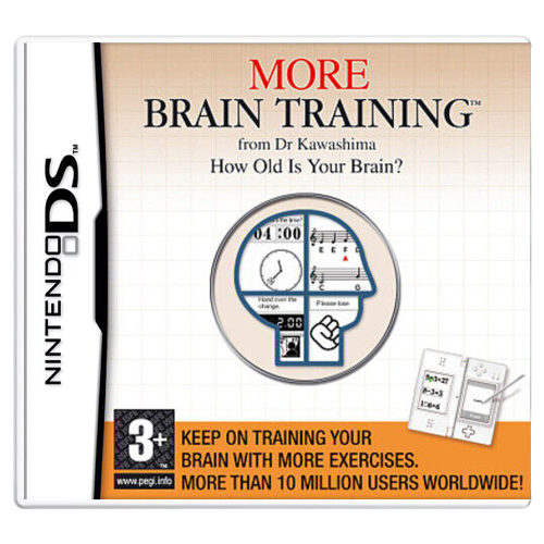 More Brain Training du Programme d'Entraînement Cérébral du Dr Kawashima Nintendo DS