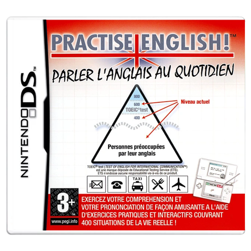 Practice English Parler l'Anglais au Quotidien Nintendo DS