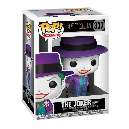 Figurine Funko Pop! Batman 1989 Joker avec Chapeau #337