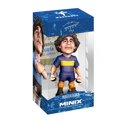 Figurine Minix Football Maradona Boca Juniors 12cm