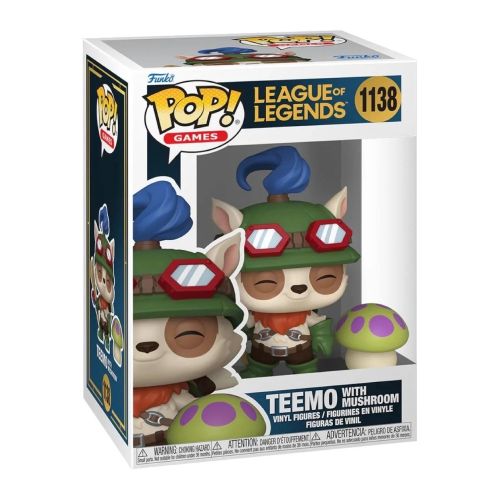 Figurine Funko Pop! League of Legends Teemo Avec Champignon 1138