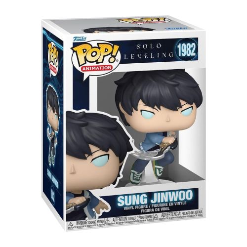 Figurine Funko Pop! Solo Leveling Sung Jin Woo Avec Chase 1982