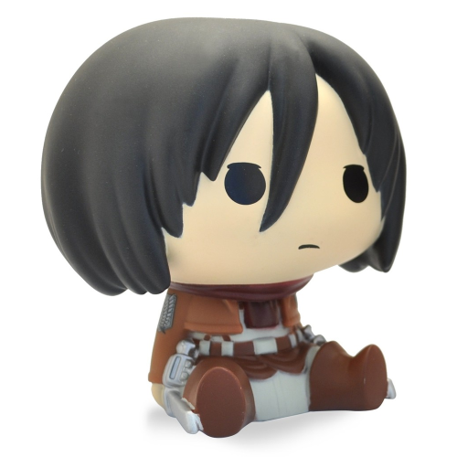 Figurine Miniature Tirelire Attack on Titan Chibi Mikasa 13 cm