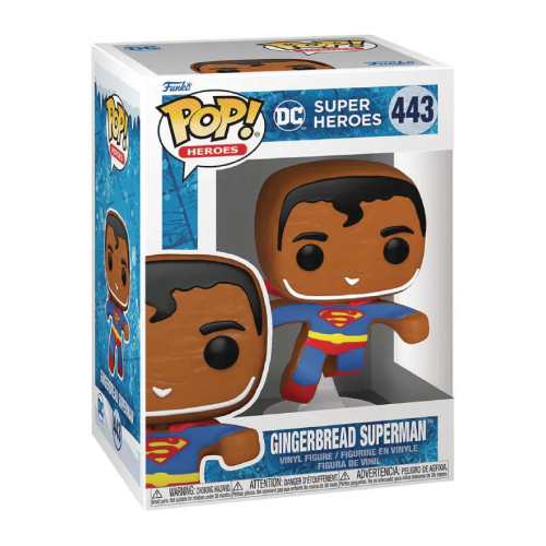 Figurine Funko Pop! DC Holiday Gingerbread Superman #443