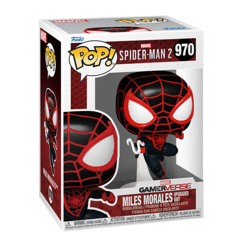 Figurine Funko Pop! Marvel Spider-Man Miles Morales Upgraded Suit #970