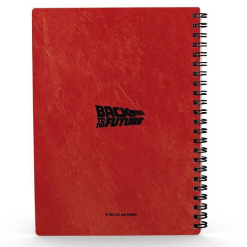 Notebook Retour vers le Futur 2 Effet Lenticulaire 3D A5