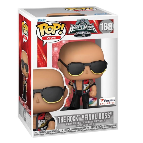 Figurine Funko Pop! The Rock Final Boss Wrestlemania 168