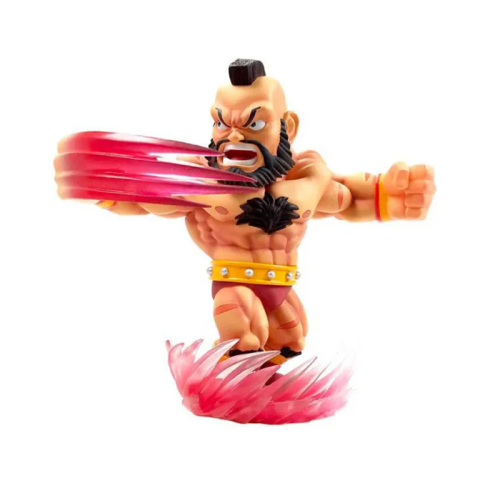 Figurine Zangief Street Fighter Plus Figure Diorama Led 22 cm