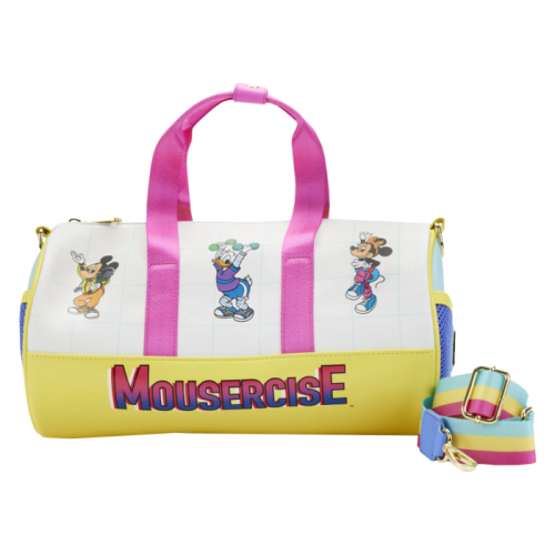 Sac bandoulière LoungeFly Mousercise 30x15x10cm Disney 