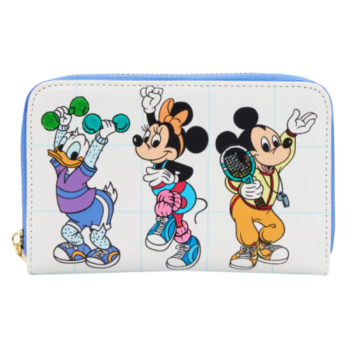 Portefeuille LoungeFly Mousercise 15x10cm Disney