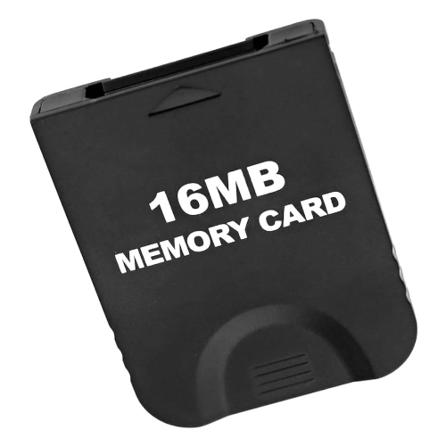 Carte Mémoire 16MB Noire GameCube