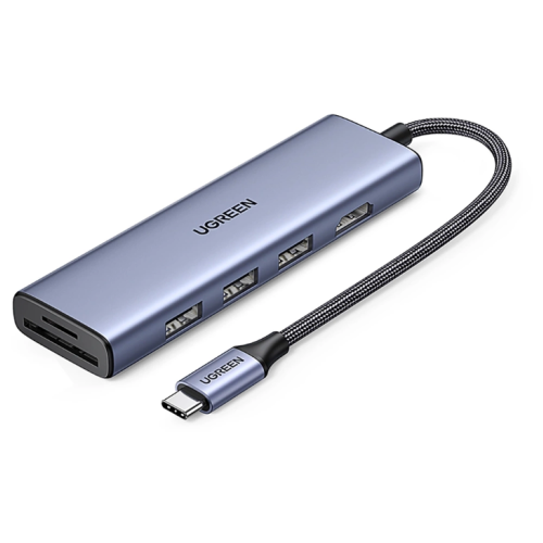 HUB USB-C Ugreen 6 en 1 - 4K 
