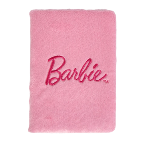 Carnet A5 Premium en Fourrure Barbie