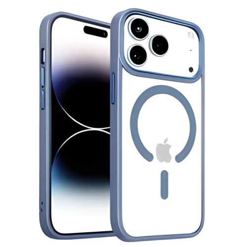 Coque Bumper Magsafe Jaym iphone pour 17 Pro Max Bleu